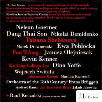 21CD/Set di cofanetti Frédéric Chopin: The Real Chopin (Complete Works On Period Instruments)