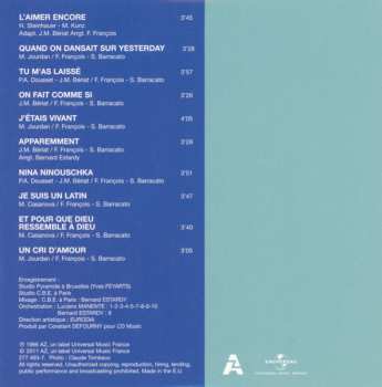 9CD/Set di cofanetti Frédéric François: L'intégrale Des Albums Originaux 1984-1992