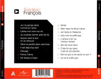 CD Frédéric François: Master Serie
