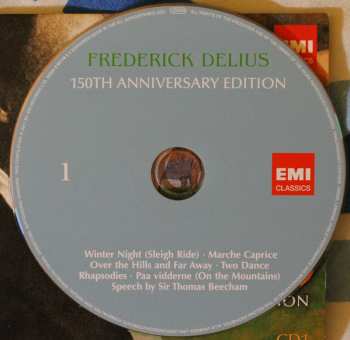 18CD/Set di cofanetti Frederick Delius: 150th Anniversary Edition