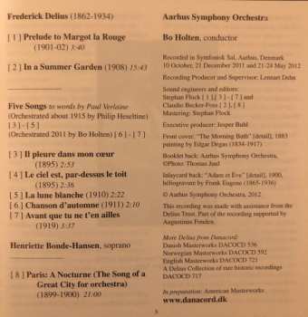 CD Frederick Delius: French Masterworks 