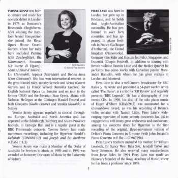 CD Yvonne Kenny: Songs