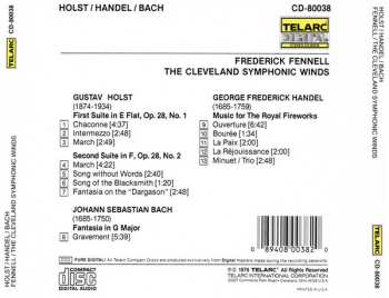 CD Johann Sebastian Bach: Suite No. 1 In E-Flat /Suite No. 2 In F / Music For The Royal Fireworks / Fantasia In G