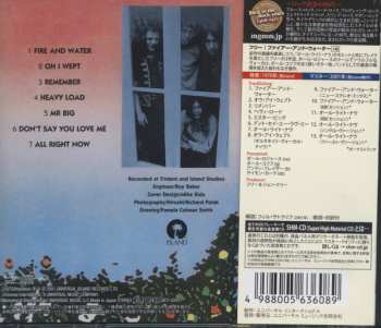 CD Free: Fire And Water