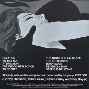 5CD Freedom: Freedom: Born Again, The Complete Recordings 1967-72,