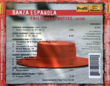 CD Friedemann Wuttke: Danza Española