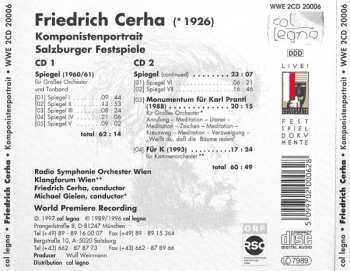 2CD Klangforum Wien: Friedrich Cerha Komponistenportrait