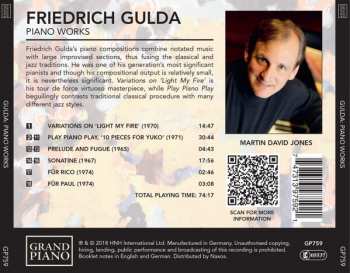 CD Friedrich Gulda: Piano Works