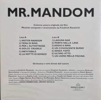 LP Friedrich Paravicini: Mr. Mandom