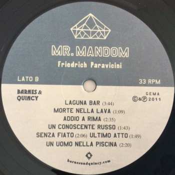 LP Friedrich Paravicini: Mr. Mandom