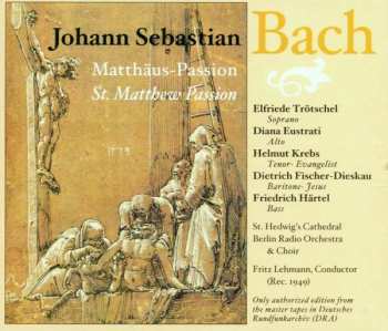 3CD Johann Sebastian Bach: Matthäus-Passion = St. Matthew Passion