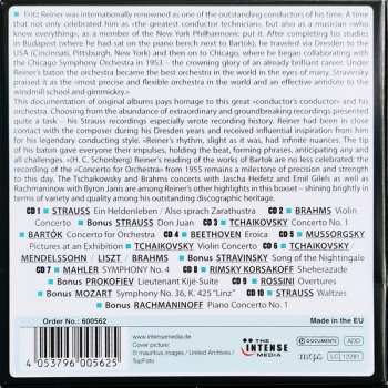 10CD/Set di cofanetti Fritz Reiner: Fritz Reiner & The Chicago Symphony Orchestra: Milestones Of A Legendary Conductor