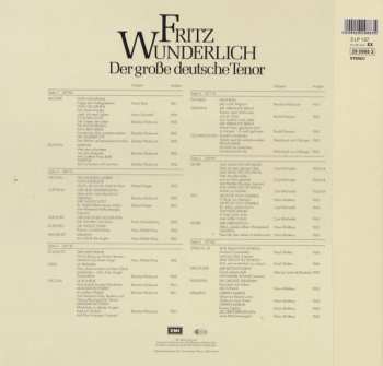 3LP/Set di cofanetti Fritz Wunderlich: Der Große Deutsche Tenor (3xLP + BOX + BOOKLET)