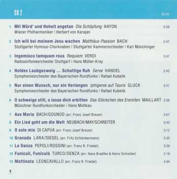 2CD Fritz Wunderlich: The 50 Greatest Tracks
