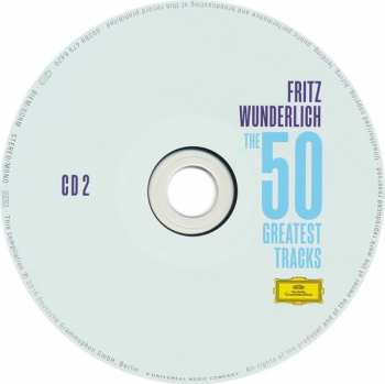 2CD Fritz Wunderlich: The 50 Greatest Tracks