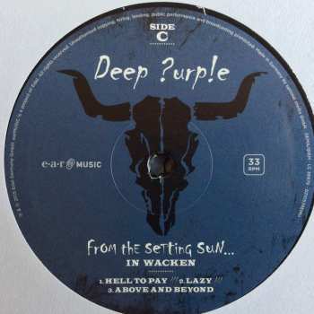 3LP Deep Purple: From The Setting Sun... (In Wacken)