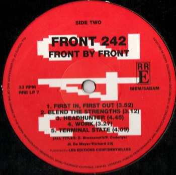 LP Front 242: Front By Front