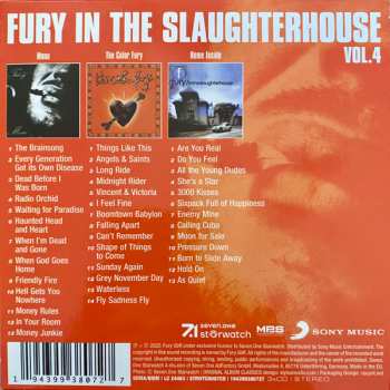 3CD/Set di cofanetti Fury In The Slaughterhouse: Fury In The Slaughterhouse Vol. 4
