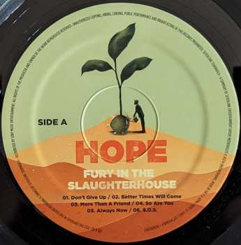 LP Fury In The Slaughterhouse: Hope LTD