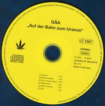 CD Gäa: Auf Der Bahn Zum Uranus