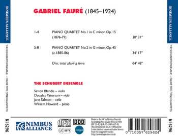 CD Gabriel Fauré: The Two Piano Quartets