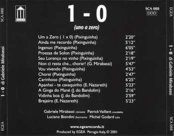 CD Gabriele Mirabassi: 1 - 0 (Uno A Zero)