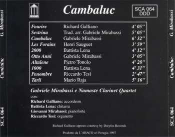 CD Gabriele Mirabassi: Cambaluc