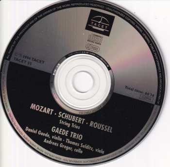 CD Wolfgang Amadeus Mozart: Gaede Trio - Mozart ∙ Schubert ∙ Roussel
