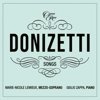 CD Gaetano Donizetti: Lieder Vol.4
