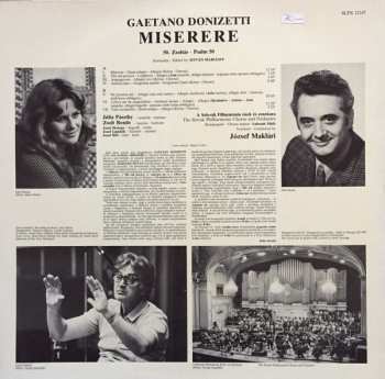 LP Gaetano Donizetti: Miserere