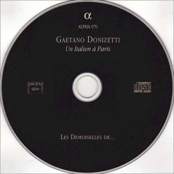 CD Gaetano Donizetti: Un Italien À Paris - Duos & Mélodies