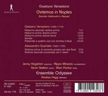 CD Filippo Mineccia: Christmas In Naples - Barocke Weihnacht In Neapel