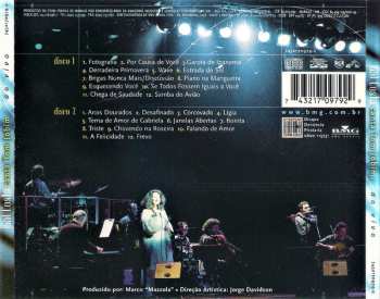 2CD Gal Costa: Gal Costa Canta Tom Jobim Ao Vivo