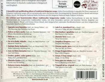 CD Galina Krasteva Durmuchliyska: The Enchanting Voice Of Bulgaria