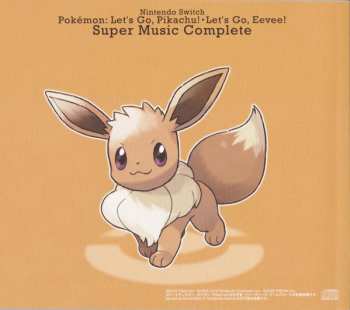 3CD Game Freak: Nintendo Switch ポケモンLet's Go! ピカチュウ・ Let's Go! イーブイ スーパーミュージック・コンプリート  = Pokémon: Let's Go, Pikachu!・Let's Go, Eevee! Super Music Complete