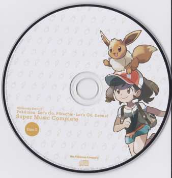 3CD Game Freak: Nintendo Switch ポケモンLet's Go! ピカチュウ・ Let's Go! イーブイ スーパーミュージック・コンプリート  = Pokémon: Let's Go, Pikachu!・Let's Go, Eevee! Super Music Complete