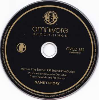 CD Game Theory: Across The Barrier Of Sound: Postscript DIGI
