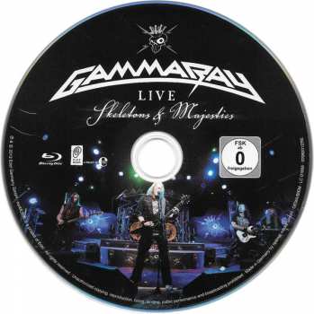 Blu-ray Gamma Ray: Skeletons & Majesties Live