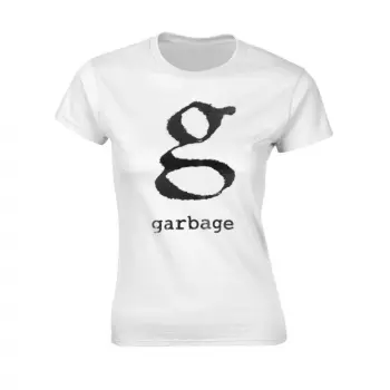 Maglietta Donne Logo Garbage (white)