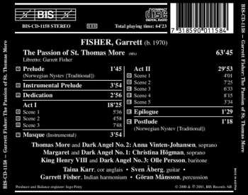 CD Garrett Fisher: The Passion Of Saint Thomas More