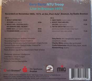 2CD Gary Bartz NTU Troop: Live In Bremen 1975 DIGI
