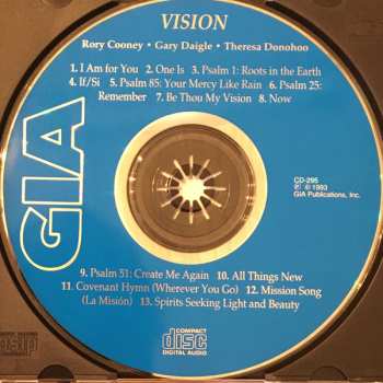 CD Rory Cooney: Vision