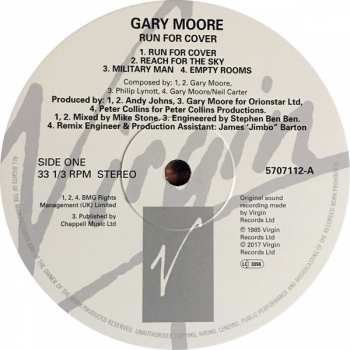 LP Gary Moore: Run For Cover