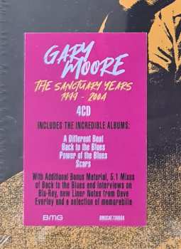 4CD/Set di cofanetti/Blu-ray Gary Moore: The Sanctuary Years 1999-2004 DLX