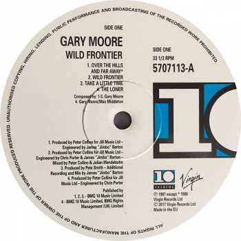 LP Gary Moore: Wild Frontier