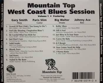 CD Johnny Ace: Be Careful What You Wish For - Mountain Top West Coast Blues Session - Volume 1
