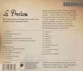 CD Gaspar Sanz: La Preciosa