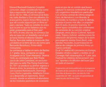 CD Gato Barbieri: En Vivo En Argentina (1991)