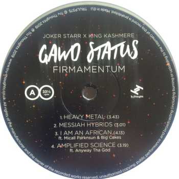 LP Gawd Status: Firmamentum LTD | NUM