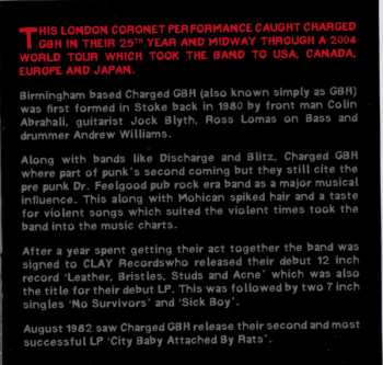 CD/DVD G.B.H.: City Baby Attacked By Rats